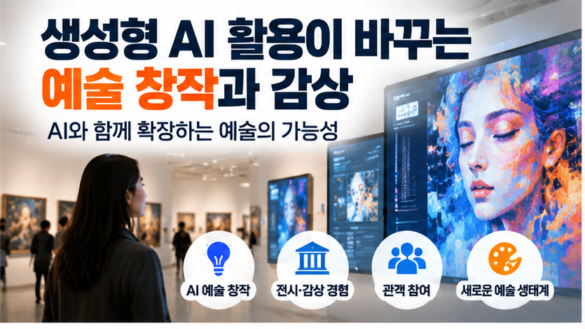 생성형 AI 활용이 바꾸는 예술 창작과 감상