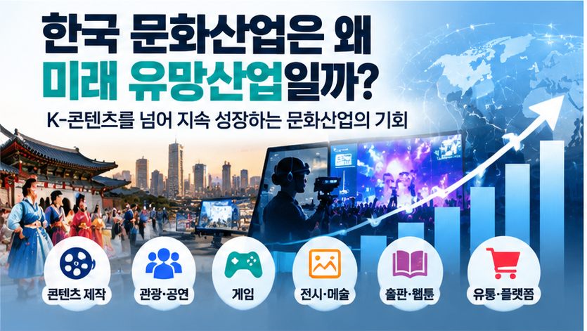 한국 문화산업은 왜 미래 유망산업일까?